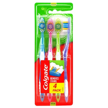 (12 x 4pk) COLGATE TOOTHBRUSH - PREMIER CLEAN