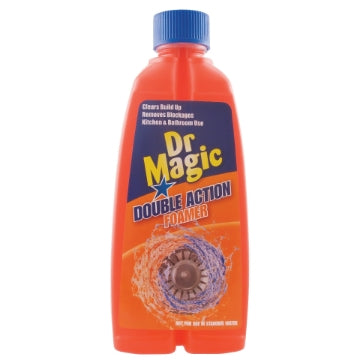 (12 x 500ml) DR MAGIC SINK & DRAIN ACTION FOAMER