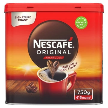 (6 x 750g) NESCAFE COFFEE - ORIGINAL GRANULES