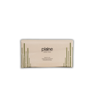 (30 x 150fill) PLAINE BAMBOO - 3PLY TISSUES UNBLEACHED