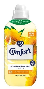 (8 x 990ml) COMFORT FABRIC CONDITIONER - SUNSHINE DAYS (33w)