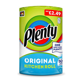 (1pk x 6) PLENTY ORIGINAL KITCHEN TOWEL(1x95sht)pm2.49 FSC®