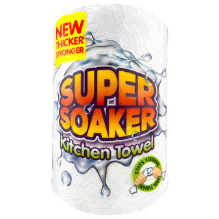 (SINGLE x 12) SUPER SOAKER KITCHEN TOWEL