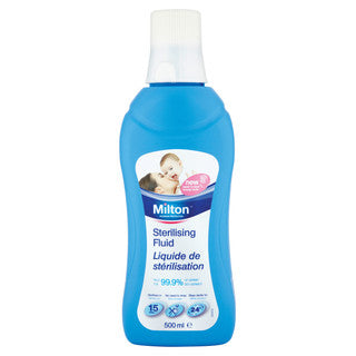 (500ml x 6) MILTON -DISINFECT/STERILISING FLUID BABY (UK SALE)