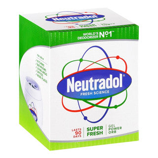 (140g x 6) NEUTRADOL - GEL SUPER FRESH AIR FRESHENER
