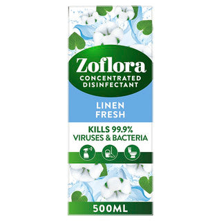 (500ml x 12) ZOFLORA DISINFECTANT - LINEN FRESH (P)