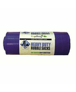 (6's x 20) ECOBAG RUBBLE SACKS 30L (220) CO:TR (TITAN)