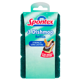 (3pk x 9) SPONTEX - DISHMOP REFILL 3pk CO:ES