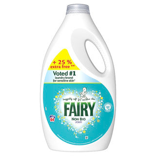 (2.12L x 4) FAIRY LIQUID - NON BIO (64w) CO:FR