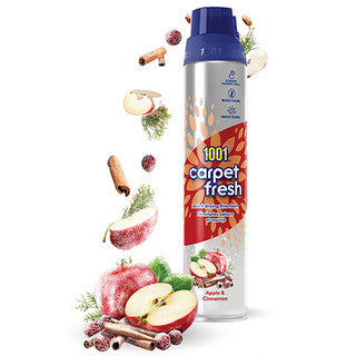 (300ml x 6) 1001 CARPET FRESH - APPLE & CINNAMON CO:IT