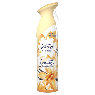 (185ml x 8) FEBREZE AIR FRESHENER - VANILLA & MAGNOLIA CO:PL^