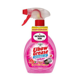 (500ml x 12) ELBOW GREASE WASHING UP SPRAY - PINK BLUSH