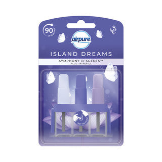 (20ml x 12) AIRPURE PLUG IN 3 REFILL - ISLAND DREAMS CO:CN