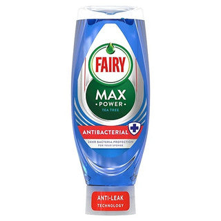 (640ml x 8) FAIRY MAX POWER WASHING UP LIQUID - TEA TREE (c)