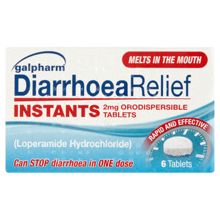 (6's x 7) GALPHARM DIARRHOEA RELIEF TABS (Loperamide2mg)