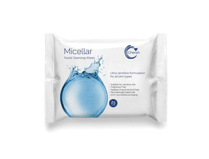 (25's x 12) CHERISH MICELLAR FACIAL WIPES (CHMW)