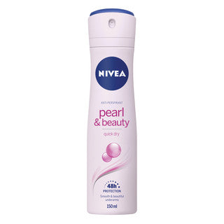 (150ml x 6) NIVEA WOMEN - DEODORANT PEARL & BEAUTY CO:DE