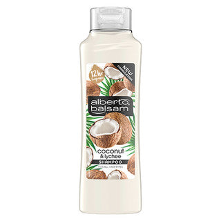 (350ml x 6) ALBERTO BALSAM SHAMPOO - COCONUT & LYCHEE