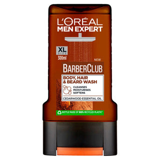 (300ml x 6) L'OREAL MEN EXPERT SHOWER GEL - BARBER CLUB CO:FR