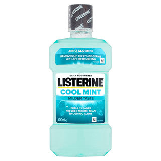 (500ml x 6) LISTERINE MOUTHWASH - COOL MINT 0%