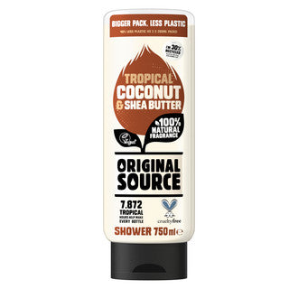 (750ml x 6) ORIGINAL SOURCE - COCONUT & SHEA BUTTER