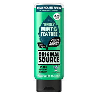 (750ml x 6) ORIGINAL SOURCE - MINT & TEA TREE