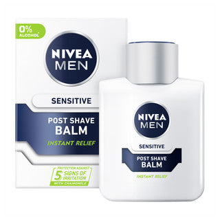 (100ml x 6) NIVEA MEN - AFTER-SHAVE BALM - SENSITIVE (wsl)