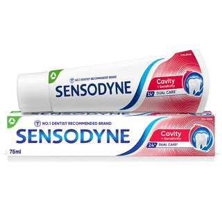 (75ml x 12) SENSODYNE TOOTHPASTE - CAVITY & SENSITIVE (wsl)