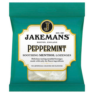 (73g x 12) JAKEMANS PEPPERMINT BAG (wsl)