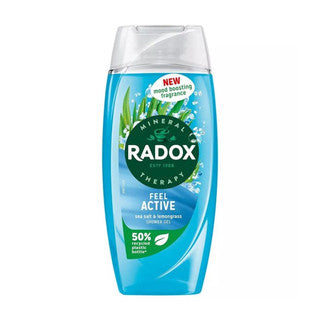 (225ml x 6) RADOX SHOWER GEL - ACTIVE (wsl)
