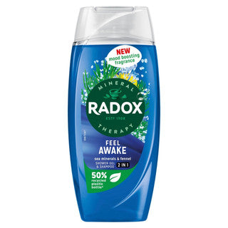 (225ml x 6) RADOX SHOWER GEL - 2 IN 1 FEEL AWAKE (wsl)