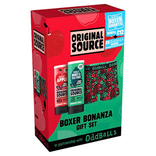 (2pk+GIFT x 6) ORIGINAL SOURCE WASH GIFT - MINT TT & APPLE (wsl)