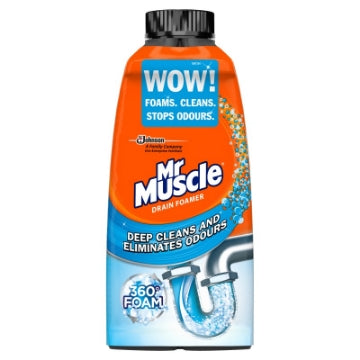 (6 x 500ml) MR MUSCLE - ACTIVE DRAIN FOAMER KIT/BATH