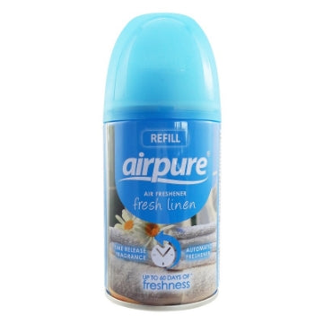 (12 x 250ml) AIRPURE REFILL - FRESH LINEN
