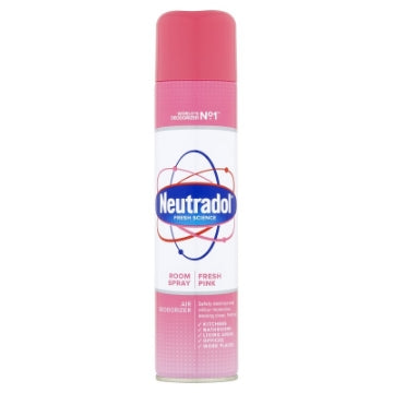 (6 x 300ml) NEUTRADOL - AIR FRESHENER FRESH PINK