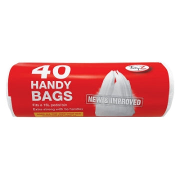 (24 x 40's) HANDY BAGS - VEST CARRIER BAG ON A ROLL