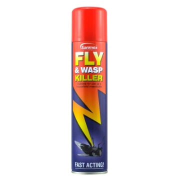 (12 x 300ml) SANMEX FLY & WASP KILLER (300ml)