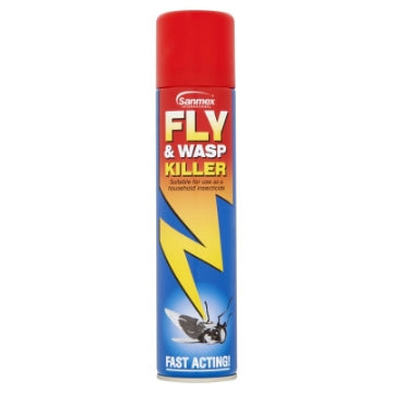 (12 x 400ml) SANMEX FLY & WASP KILLER (400ml)