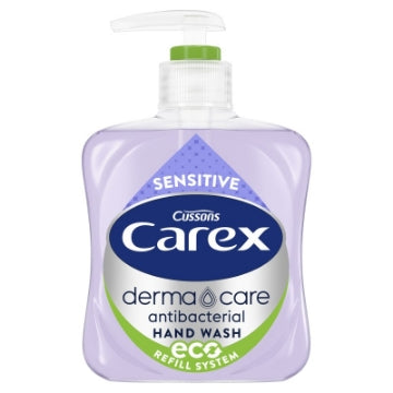 (6 x 250ml) CAREX HANDWASH - SENSITIVE ANTI-BAC