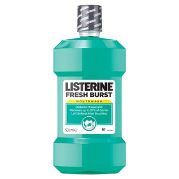 (6 x 500ml) LISTERINE MOUTHWASH - FRESHBURST