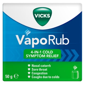 (6 x 50g) VICKS - VAPORUB