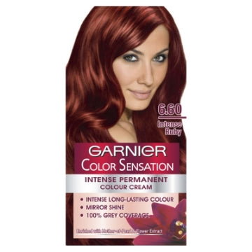 (3 x SINGLE) GARNIER COLOR SENSATION - INTENSE RUBY 6.60