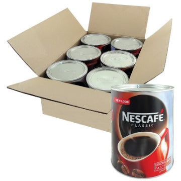 (6 x 750g) NESCAFE COFFEE GRANULES - CLASSIC