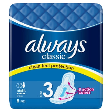 (16 x 8 pads) ALWAYS CLASSIC - NIGHT