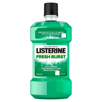 (6 x 250ml) LISTERINE MOUTHWASH - FRESH BURST