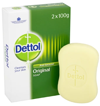 (6 x 2x100g) DETTOL ANTIBAC SOAP (TWIN PACK)