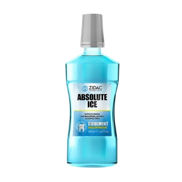 (6 x 500ml) ZIDAC MOUTHWASH - ABSOLUTE ICE COOLMINT