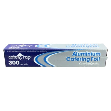 (6 x 75m) CATERWRAP - ALUMINIUM FOIL (300mm x 75m)