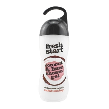 (12 x 420ml) FRESH START SHOWER GEL - COCONUT & LIME