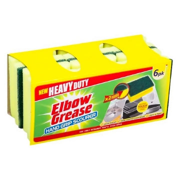 (24 x 6pk) ELBOW GREASE KITCHEN SCOURER 6PK